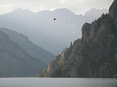 Језеро Сари-Челек у истоимном Парку природе (Киргистан)