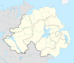 اقداوی در ایرلند شمالی واقع شده