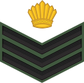 Staff sergeant (Guyana Army)[23]