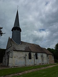 The church in Le Troncq