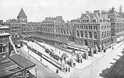 The exterior of Liverpool Street station (1896)