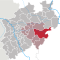 Lage des Hochsauerlandkreises in Nordrhein-Westfalen