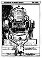 Image 43Sacrifices to the Modern Moloch, a 1922 cartoon published in The New York Times, criticizing the apparent acceptance by society of increasing automobile-related fatalities (from Road traffic safety)