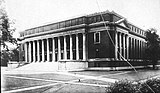 Widener Library im Jahr der Eröffnung 1915.