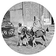 1890లో సమర్‌కండ్‌లో "అరబా", గాడిద