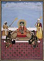 Akbar Shah II and his four sons