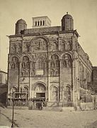 La facciata prima del 1885