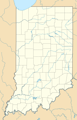 First Christian Church (Columbus, Indiana) is located in Indiana