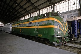 Matériel historique Diesel de la RENFE (Espagne).