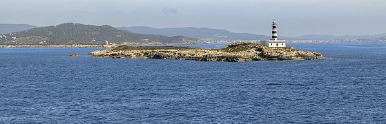 Penjats Island is the southernmost islet of Ibiza
