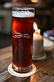 Dunkel, pictured here in a Stange glass
