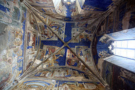 Frescos de la Capilla de San Marcial,[2]​ del mismo palacio y pintor, 1344-1345.