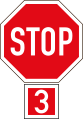 Stop (3-way)