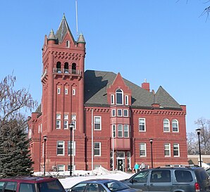Wayne County Courthouse, gelistet im NRHP Nr. 79001458[1]