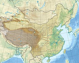 China üzerinde Taklamakan Çölü