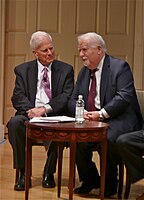 James H. Billington and Vartan Gregorian at the Celebration of the 150th Anniversary of the Morrill Act, 2012