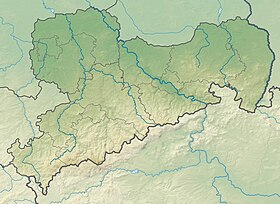 Voir sur la carte topographique de Saxe