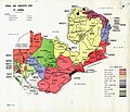 Image 44Tribal and linguistic map of Zambia (from Zambia)