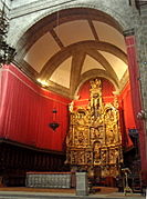 Retablo de Juan de Juni en la capilla mayor de la catedral de Valladolid.