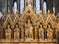 Altar-mor de retábulos, Catedral de Worcester (1867 a 1868)