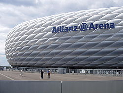 Allianz Arena (FIFA World Cup Stadium, Munich) Ort: München Kapazität: 66.000[24] Vereine: FC Bayern München, TSV 1860 München (bis Juli 2017)