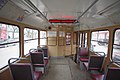 Sitzteiler 1+1 in einer russischen Straßenbahn