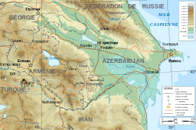 carte : Géographie de l'Arménie