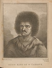 Engraving of a curly-haired man with mustache