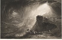 Joshua Commanding the Sun to Stand Still (1827). Mezzotint and etching, plate, 57.1 x 77.8 cm. National Gallery of Art, Washington D.C.