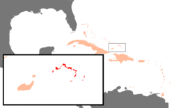 Turks and Caicos Islands position in the North Atlantic Ocean