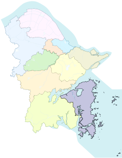 象山县的地理位置