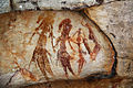 Image 19Gwion Gwion rock paintings found in the north-west Kimberley region of Western Australia c. 15,000 BC (from History of painting)