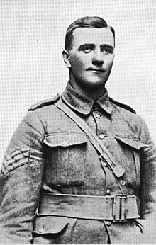 Head and shoulders portrait of a man in military uniform