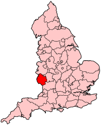Mappa Herefordshire