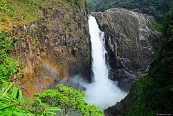 Langshiang Falls near Nongstoin