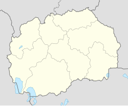 Tsentar is located in Makedonija Kiōng-hô-kok