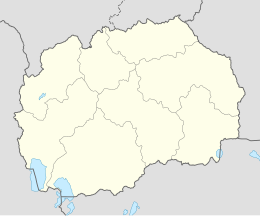 Šar-planina na mapi Severne Makedonije