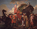 Image 40Robert Clive and Mir Jafar after the Battle of Plassey, 1757 by Francis Hayman (from History of Asia)