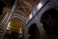 Siena Cathedral, apse and clerestory