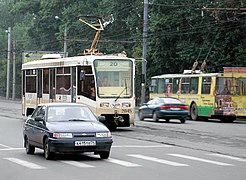 Tram and trolleybus in Chelyabinsk