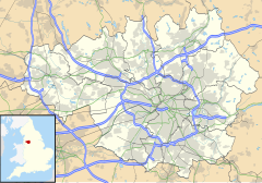 Sale trên bản đồ Greater Manchester