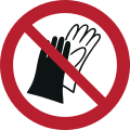 P028 – Port de gants interdit