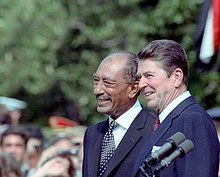 Reagan and Sadat 1981