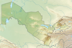 Location map/data/Uzbekistan is located in Uzbekistan