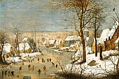 Pieter Brueghel the Younger, Winter Landscape (ca.1586)