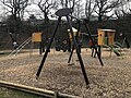 The playground at Fitz Park in Keswick, Cumbria