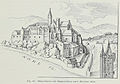 Kloster Rupertsberg mit Mäuseturm nach Meisner/Kieser, 1638