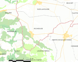 Rochegude - Localizazion