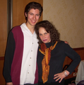 With Steven Dollinger, 2008