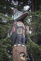 Totem Tlingit a Juneau Alaska